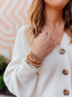 Opalite Everyday Stretch Bracelet - 6mm