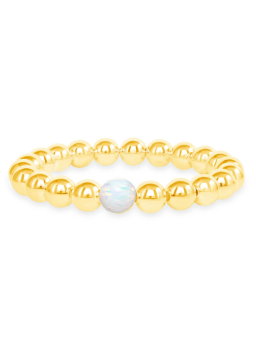 Opal Everyday Stretch Bracelet - 8mm - LeMel
