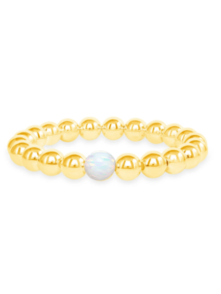 Opalite Everyday Stretch Bracelet - 8mm