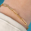 Paperclip 'L' Bracelet - LeMel
