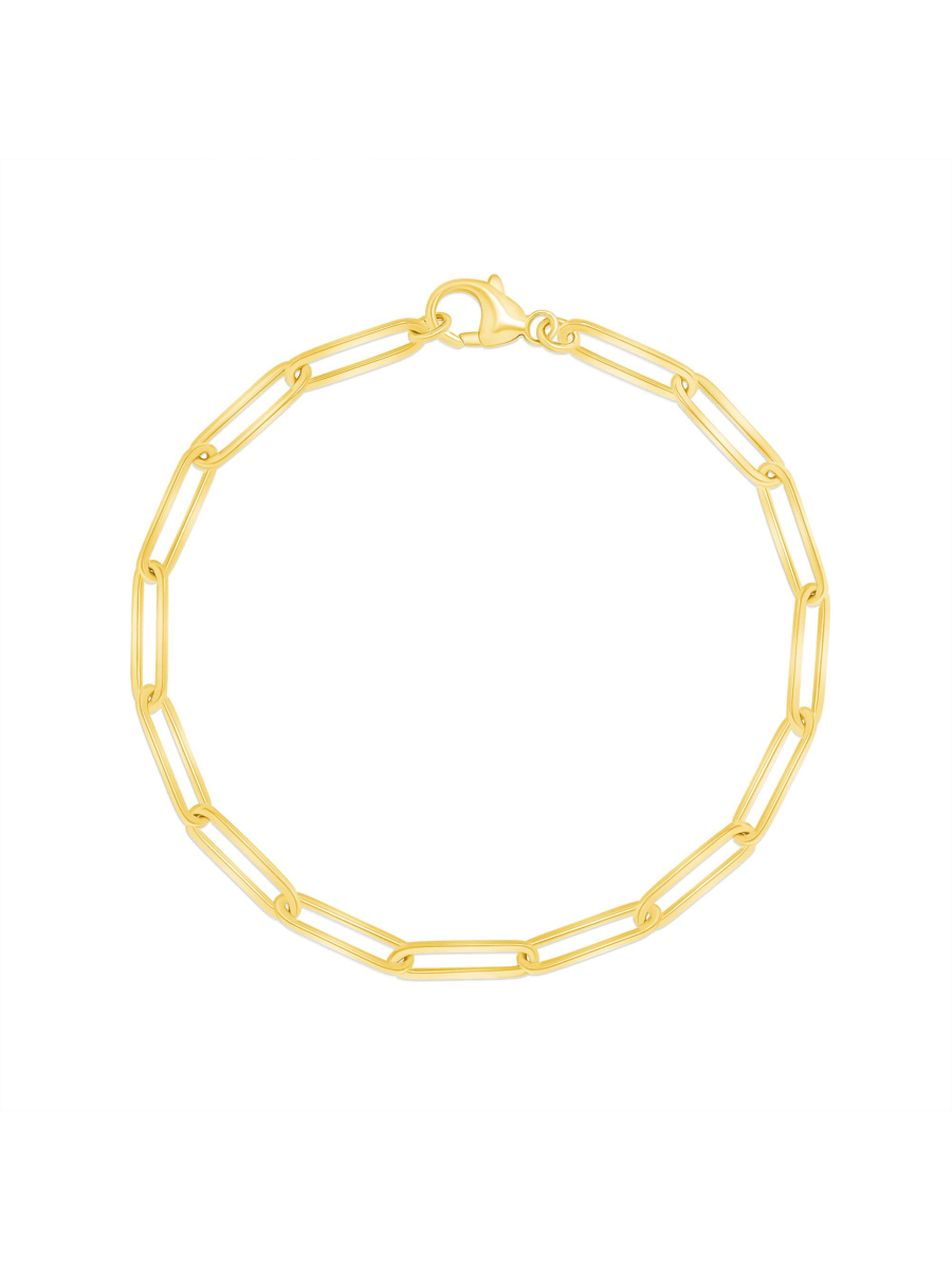 Paperclip 'L' Bracelet - LeMel