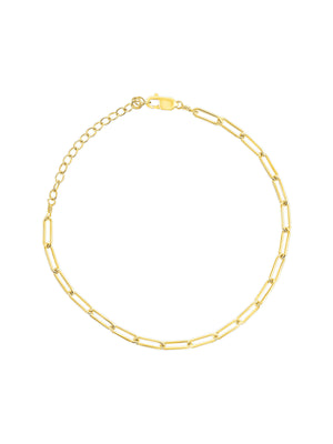 The Paperclip Chain Bracelet
