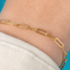 Paperclip 'M' Bracelet - LeMel
