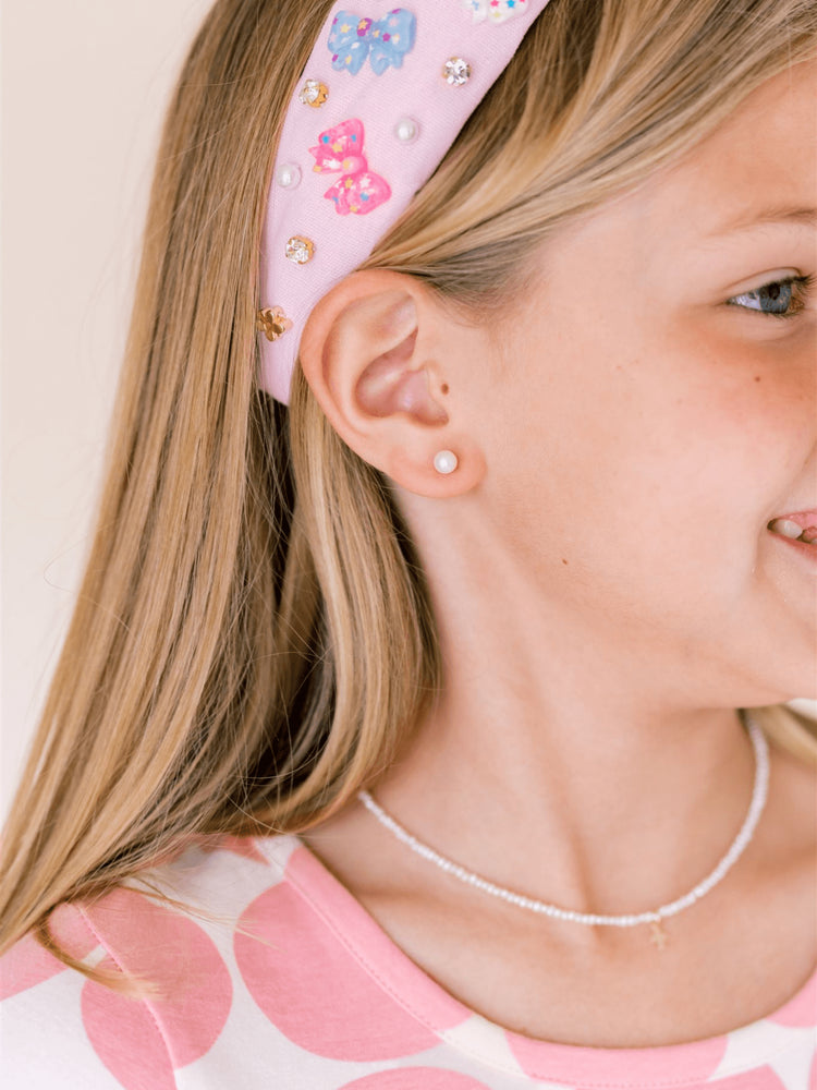 Groovy Heart Satellite Kids / Children's / Girls Jewelry Set Enamel 