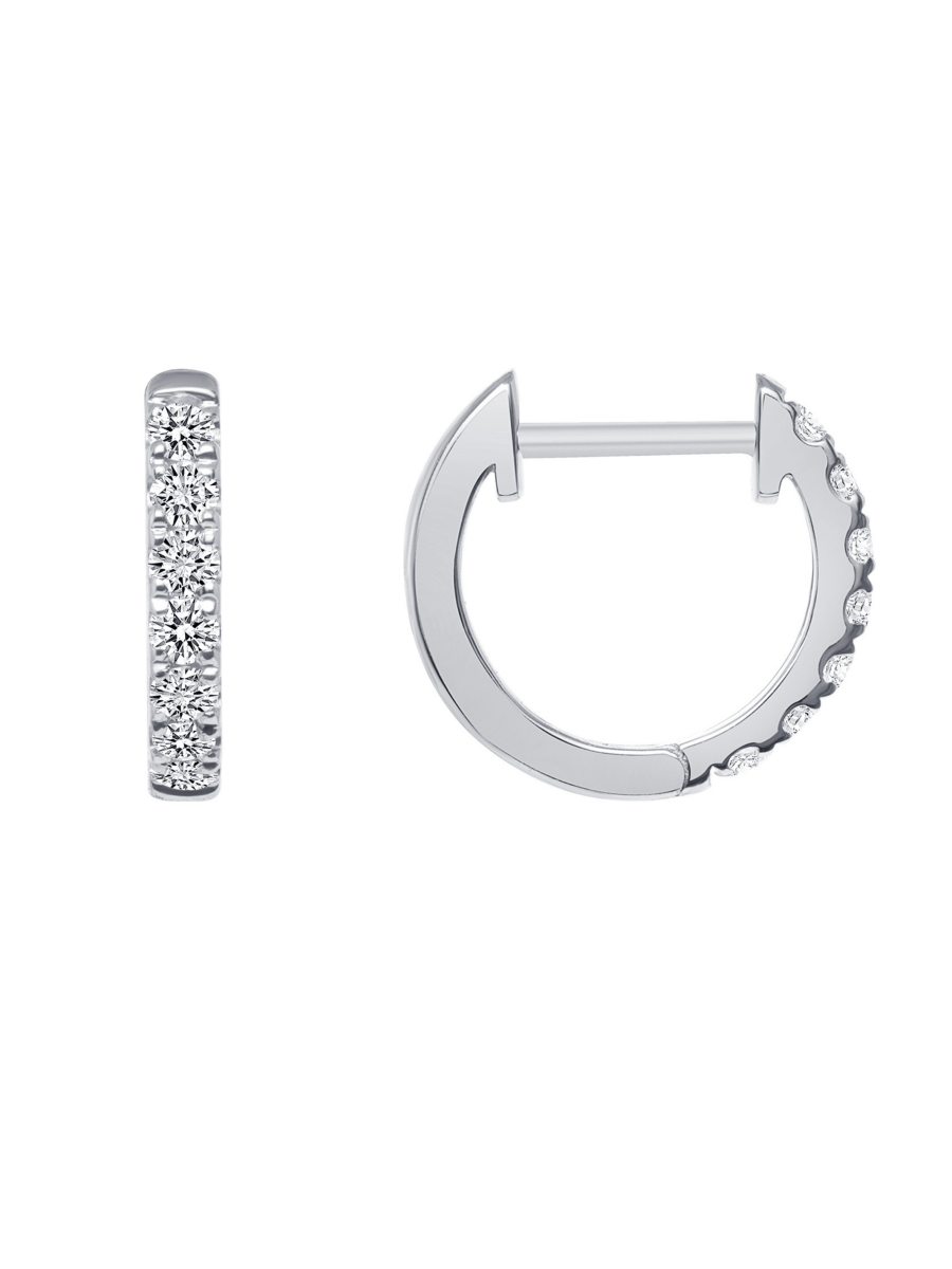 Perfect Diamond Huggie 14K - LeMel