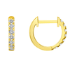 Perfect Diamond Huggie 14K - LeMel