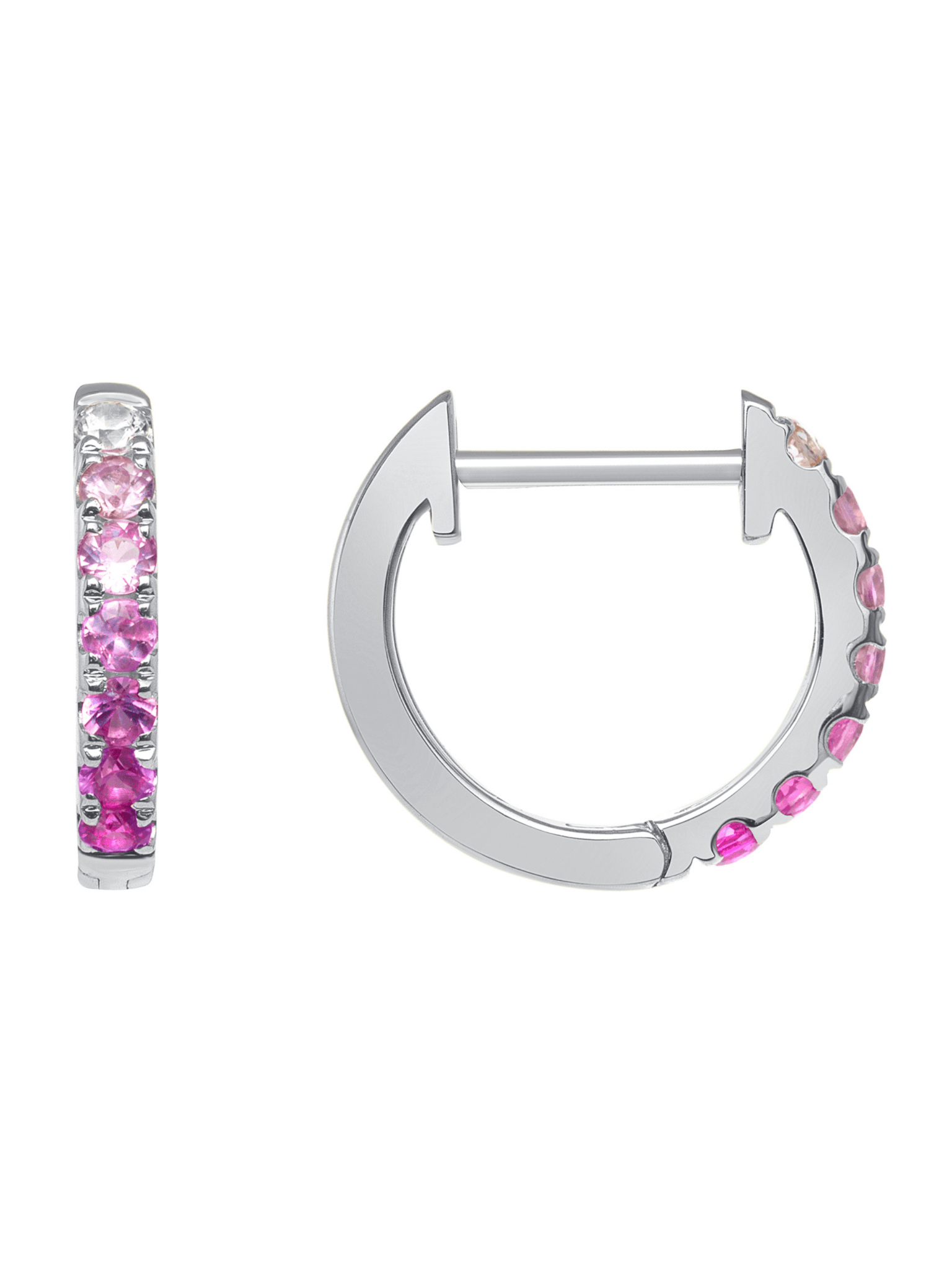 Pink Ombre Huggie 14K - LeMel