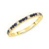 Prism Ring Blue Sapphire 14K - LeMel