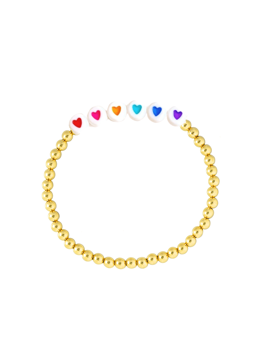 Stretch Rainbow Hope Bracelet Everyday LeMel –