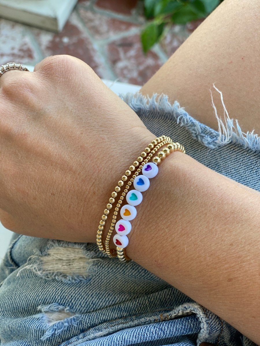 Rainbow Hope Everyday Stretch Bracelet – LeMel