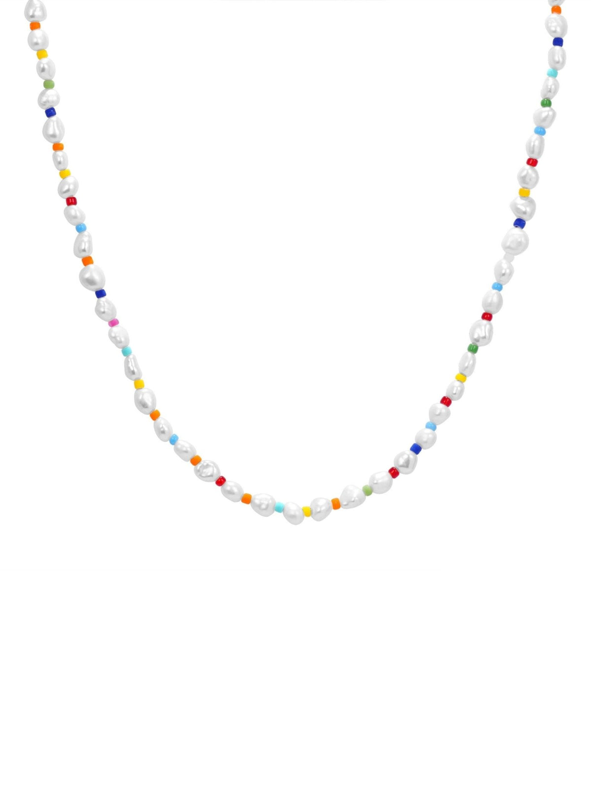 Rainbow Pearl Necklace - LeMel