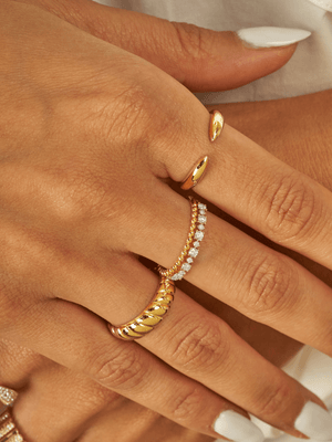 Sadie Diamond Ring 14K