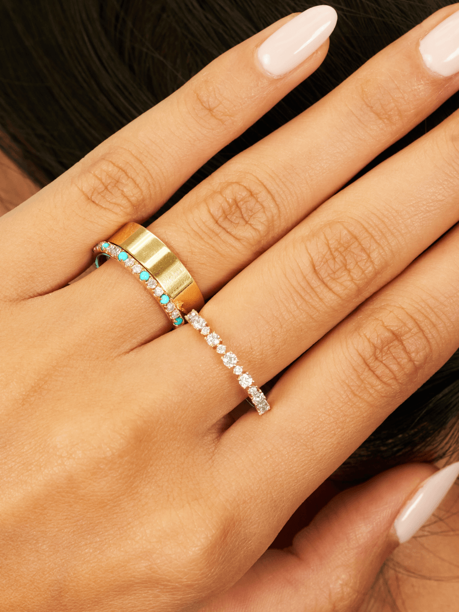 Sadie Diamond Ring 14K - LeMel