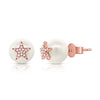 Superstar Pearl Stud Earring 14K - LeMel