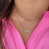 The Diamond Name Necklace 14K - LeMel