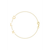 The Initial Bracelet - 3 Letters 14k - LeMel