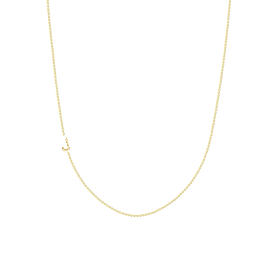 The Initial Necklace - 1 Letter 14k - LeMel