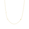The Initial Necklace 14K - 2 Letters - LeMel