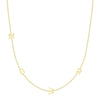 The Initial Necklace 14K - 4 Letters - LeMel