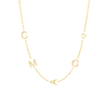 The Initial Necklace 14K - 4 Letters - LeMel