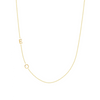 The Initial Necklace - 2 Letters 14k - LeMel