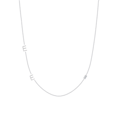 The Initial Necklace - 2 Letters 14k - LeMel