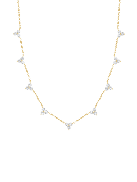 gorjana Jewelry | Diamond Trio Necklace