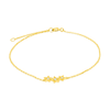 Trio Star Bracelet 14K - LeMel