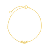 Trio Star Bracelet 14K - LeMel