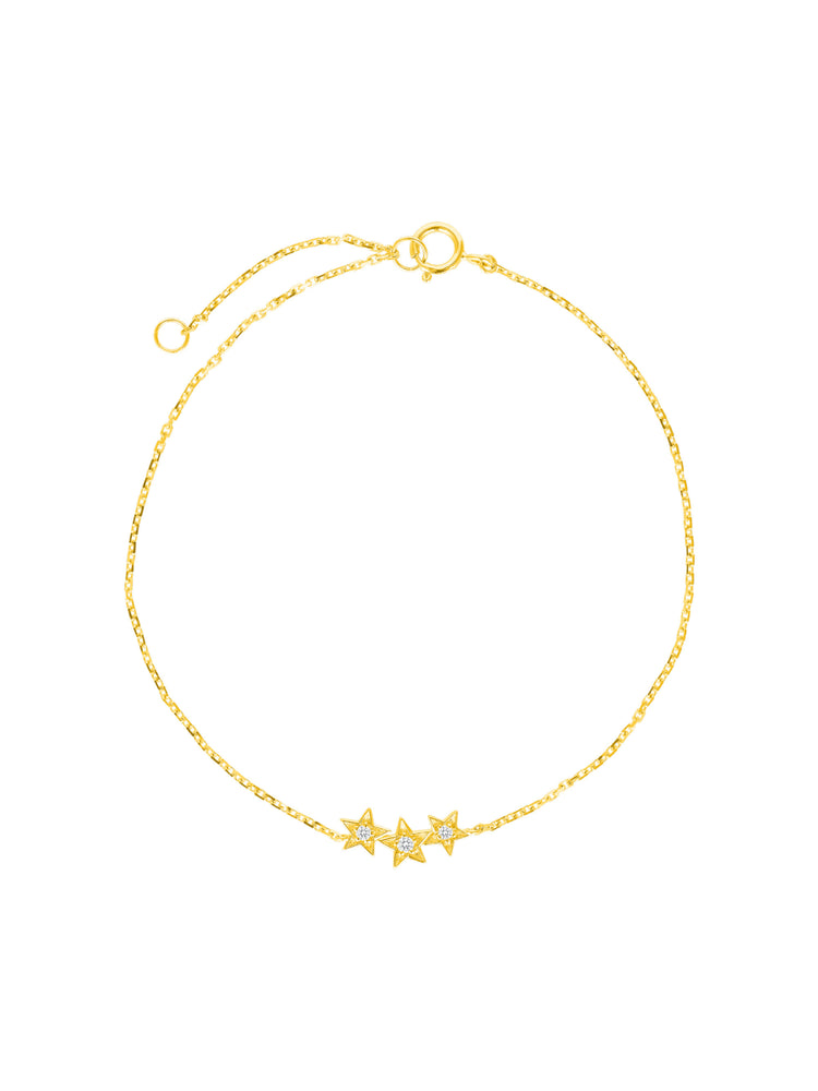Allison Star Bracelet 14K