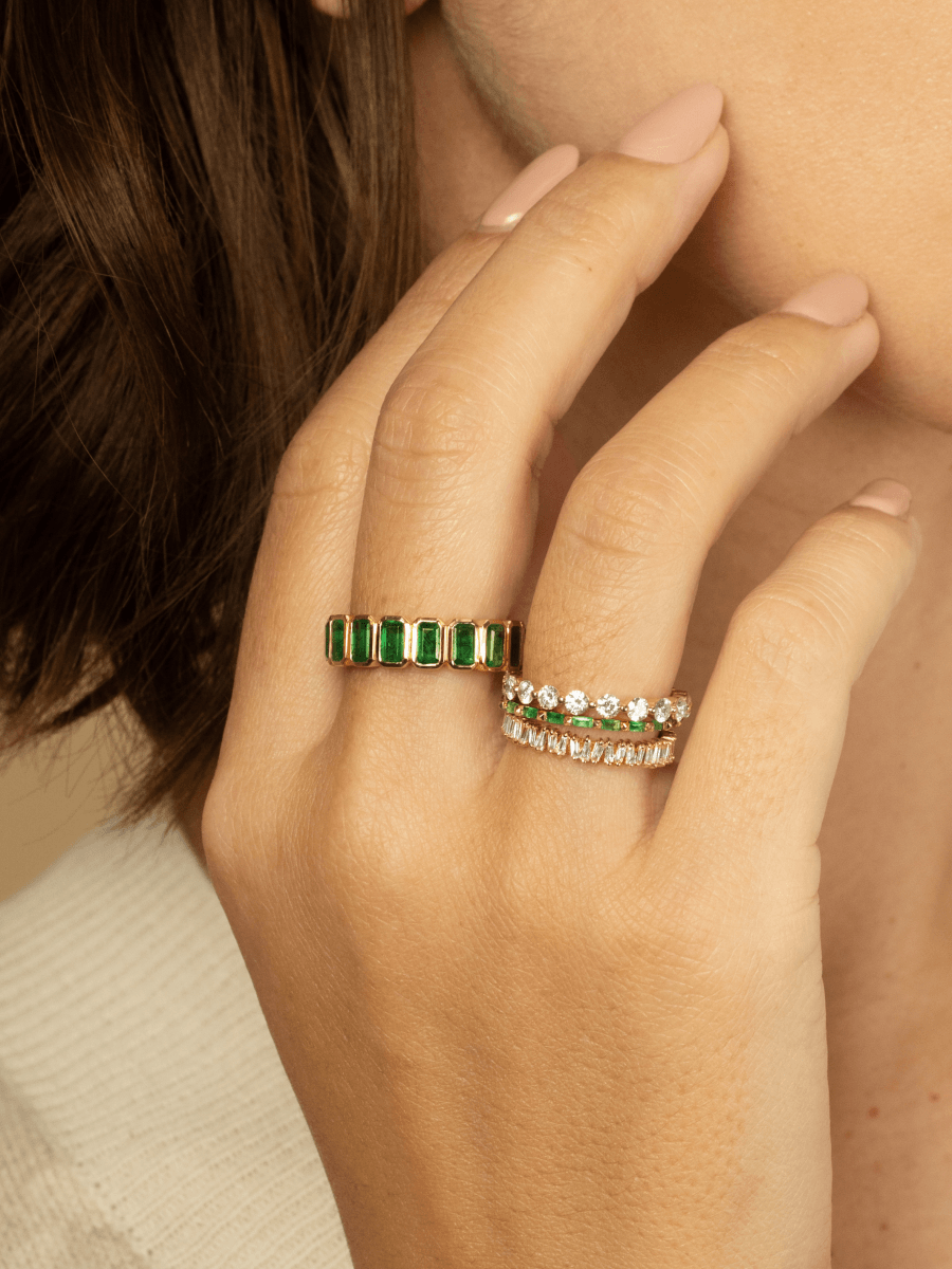 Venice Emerald Ring 14K - LeMel